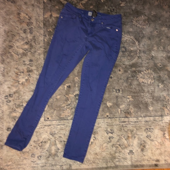 Colbalt Blue Colored Jeans (4) - Picture 2 of 5